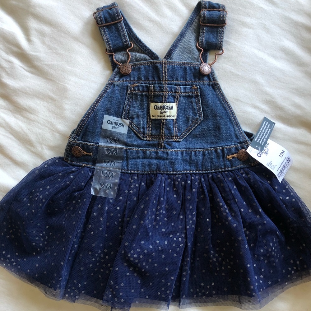 Oshkosh overall dress
